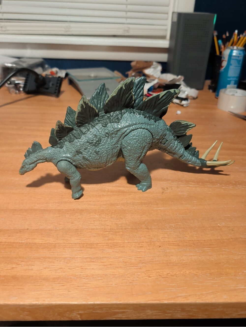 Jurassic World Stegosaurus Action Attack Dinosaur Figure JW Jurassic Park